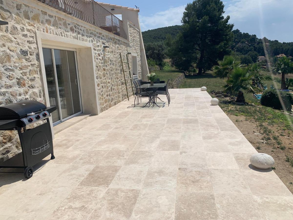 La Venturonne Appartement Neuf Rez De Jardin 45 M2 Vue Mer Et Vignes 10 Mn Des Plages 勒博塞 外观 照片